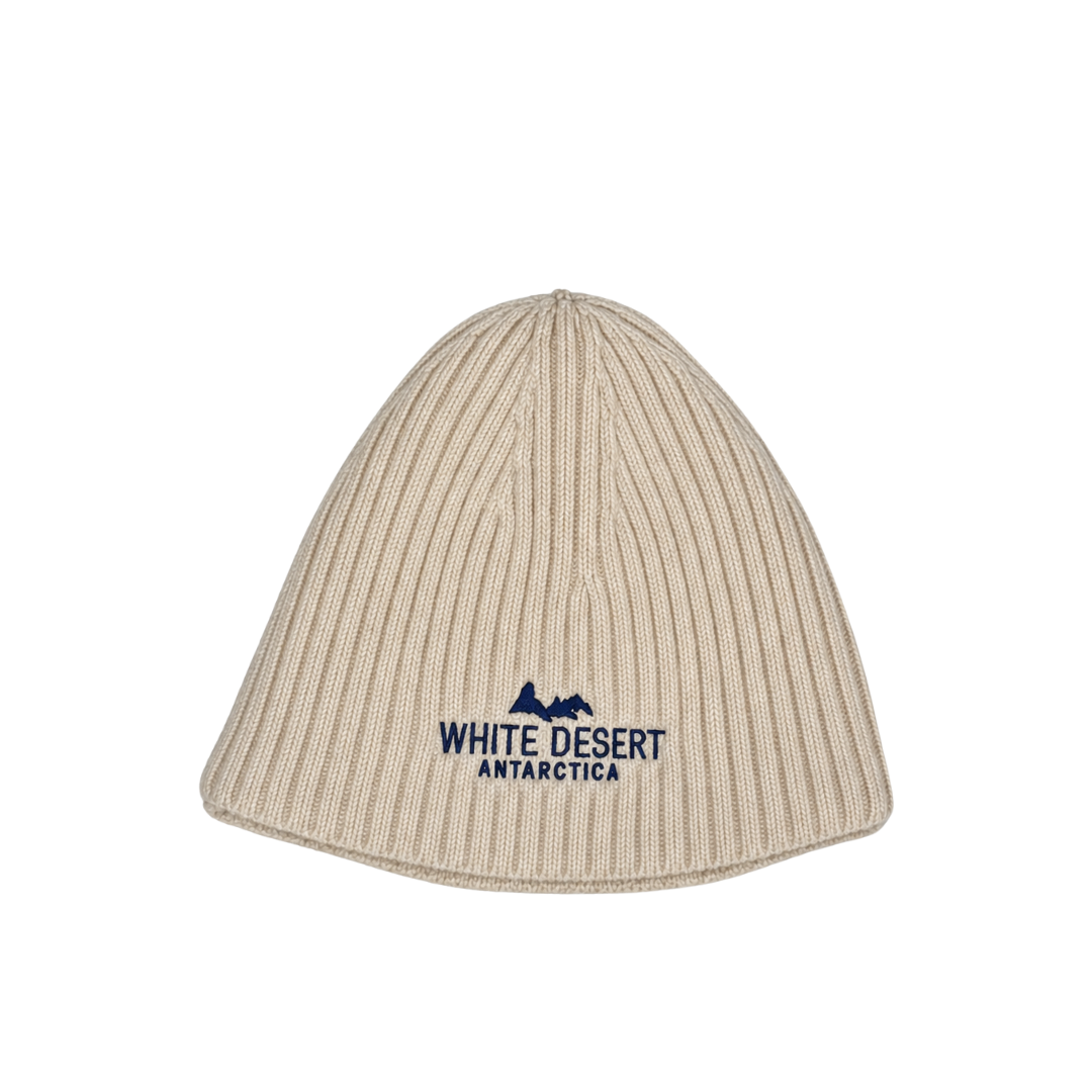 Ribbed Lambs Wool Beanie