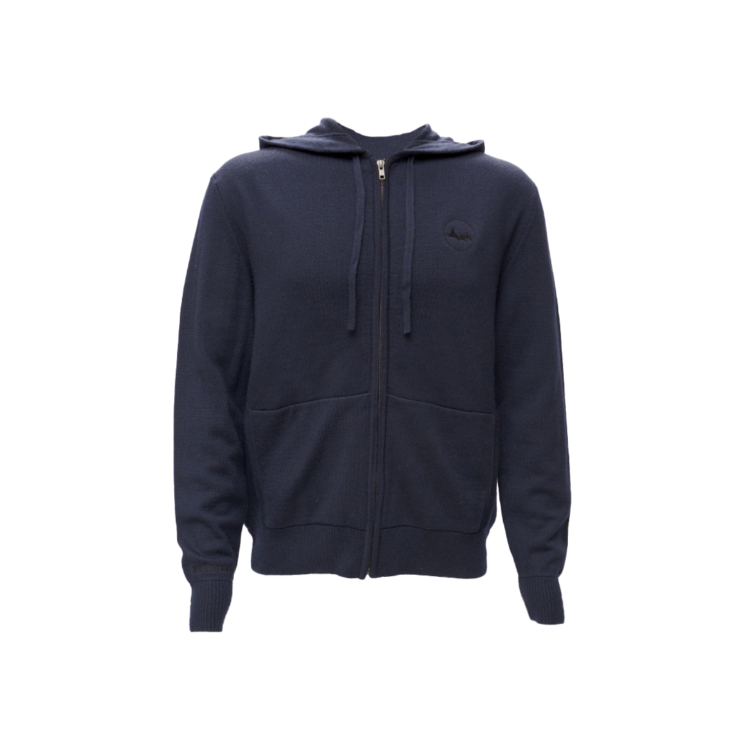 Zip Up Merino Hoodie - Unisex