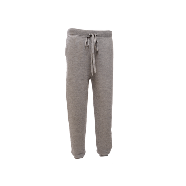 Knitted Cuffed Merino Pants - Unisex