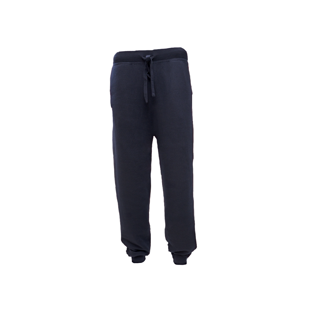 Knitted Cuffed Merino Pants - Unisex