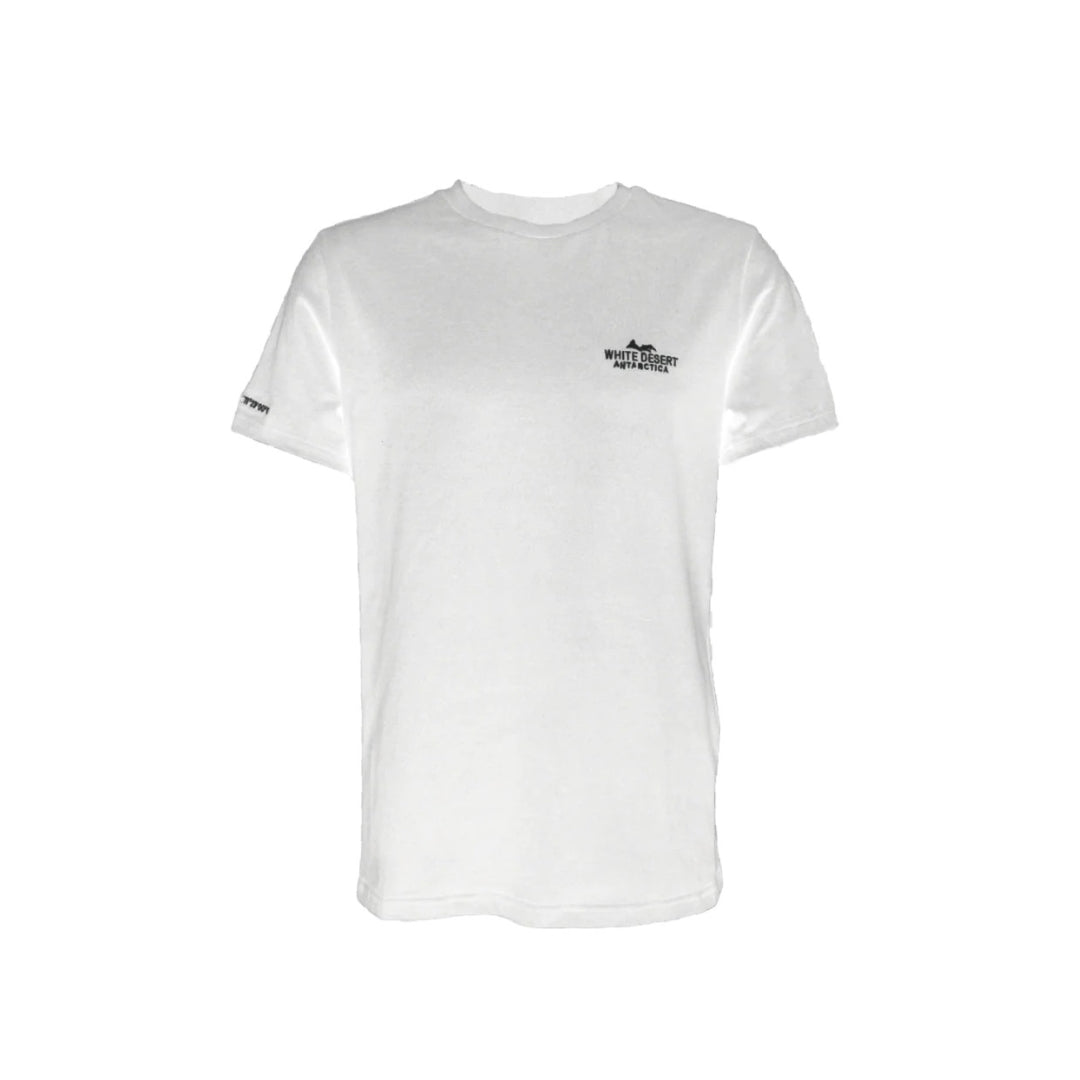 White Desert Embroided Coordinates T-Shirt – Unisex