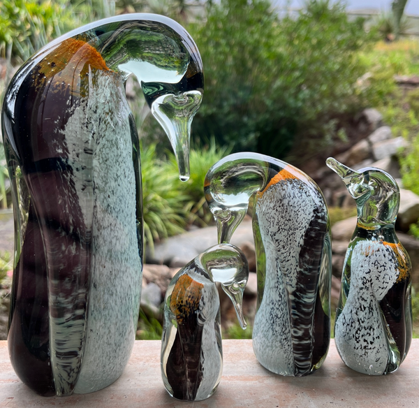 Handcrafted Glass Penguin