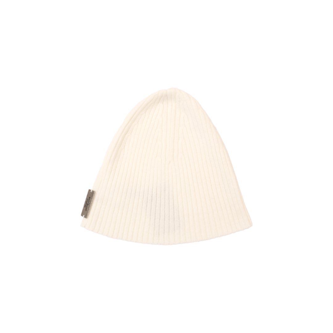 Ribbed Lambs Wool Beanie – Women