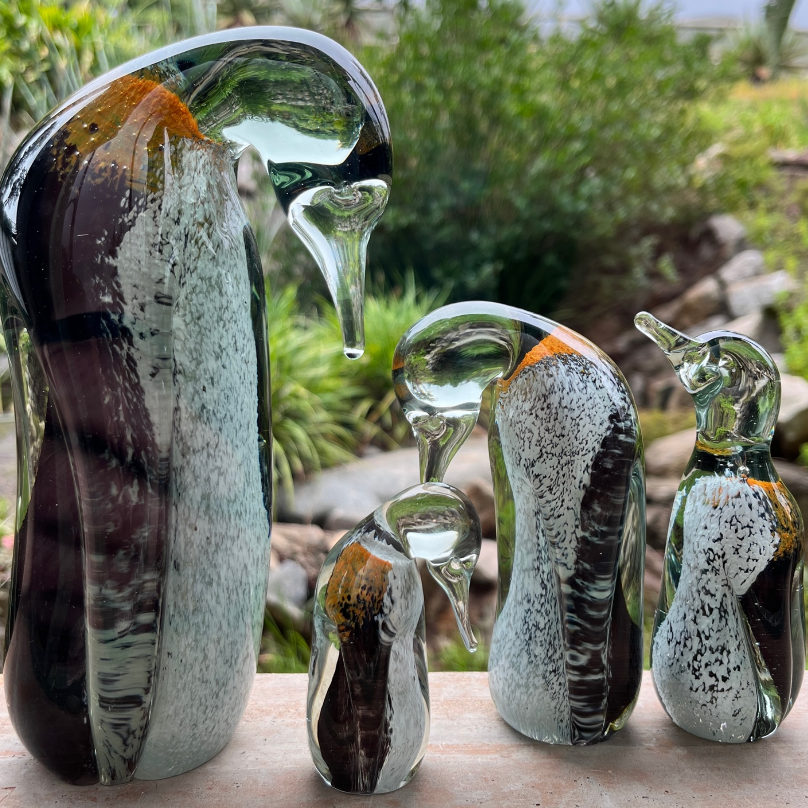Handcrafted Glass Penguin