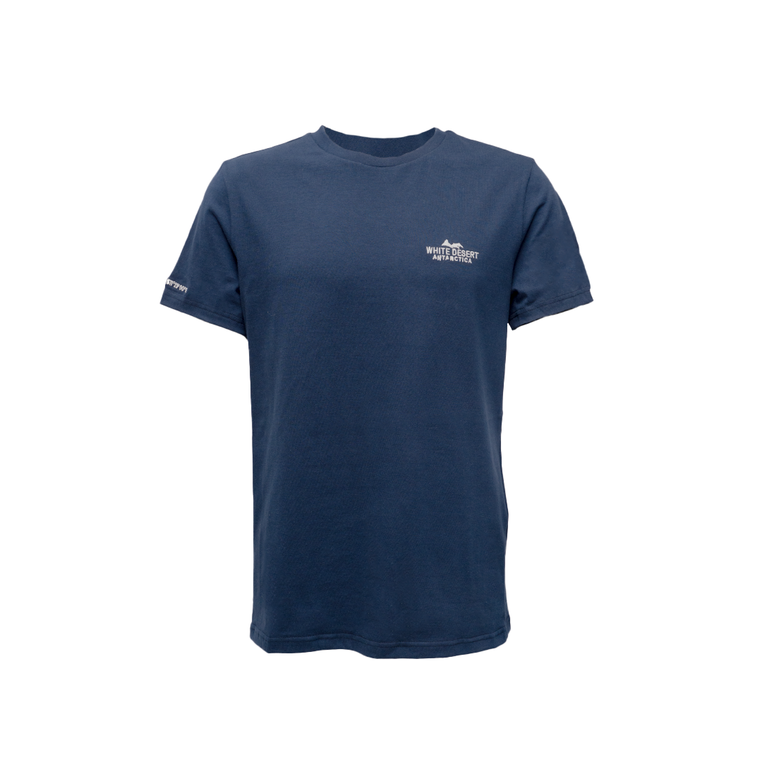 White Desert Embroided Coordinates T-Shirt - Unisex