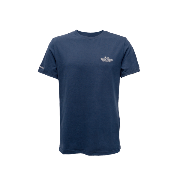 White Desert Embroided Coordinates T-Shirt - Unisex