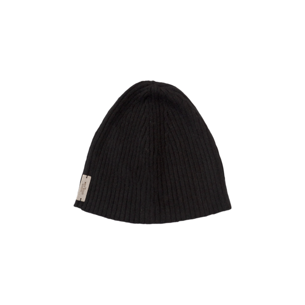 Ribbed Lambs Wool Beanie – Women